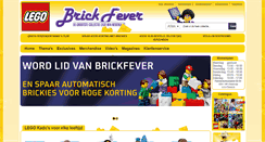 Desktop Screenshot of brickfever.nl